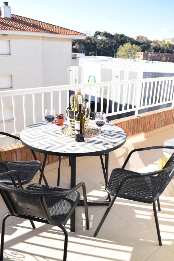 Alegre Apto Con Piscina, A 300M De La Playa. Blanes Ngoại thất bức ảnh