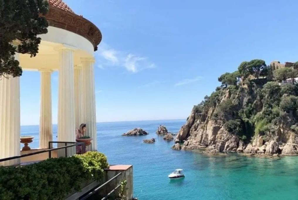 Alegre Apto Con Piscina, A 300M De La Playa. Blanes Ngoại thất bức ảnh